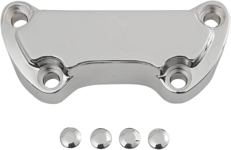 Styrklammer Drag Specialties Scalloped krom