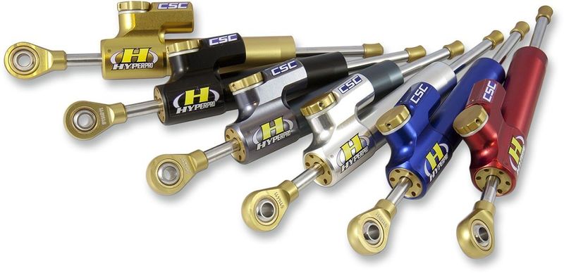 Styrdämpare Hyperpro CSC S075 75MM svart