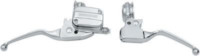 Kopplingshandtag Drag Specialties krom Touring 96-07