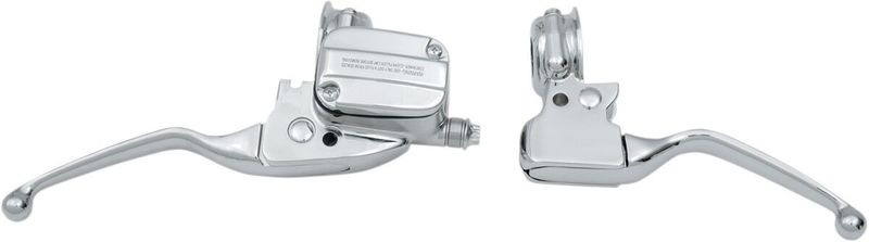 Kopplingshandtag Drag Specialties krom Touring 96-07