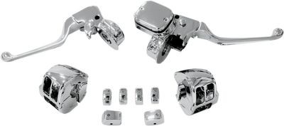 Styre Drag Specialties krom Dyna 12-17, Softail 11-15