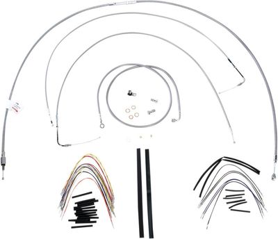 Vajer- och slangsats Burly Apehanger 18" FLST/C/F/N 00-06
