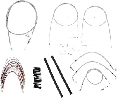 Vajer- och slangsats Burly Apehanger 14" 2007 FLHR/I/CI/S/SI & FLTR/I. B30-1085