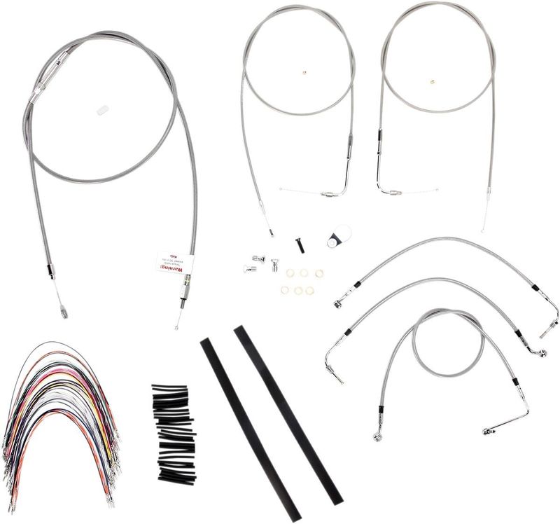 Vajer- och slangsats Burly Apehanger 16" 2007 FLHR/I/CI/S/SI & FLTR/I. B30-1086