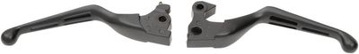 Handtagssats Drag Specialties spårad bred Sportster 14-22 mattsvart