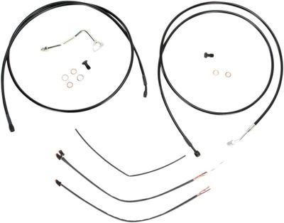 Vajer- och slangsats Burly Apehanger 13" FLHX, FLHT/C/U 14-16 B30-1115