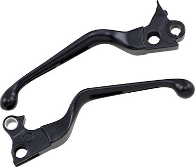 Handtagssats Drag Specialties spårad bred H-D 96-17 svart