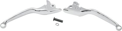 Handtagssats Drag Specialties bred krom Touring 08-15