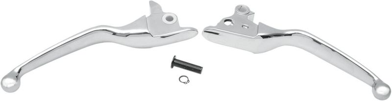 Handtagssats Drag Specialties bred krom Touring 08-15