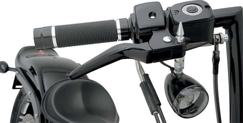 Handtagssats Drag Specialties svart H-D 96-16