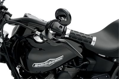 Handtagssats Drag Specialties svart H-D 96-16
