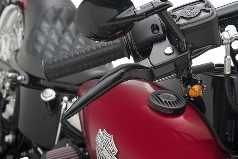 Handtagssats Drag Specialties svart H-D 96-16