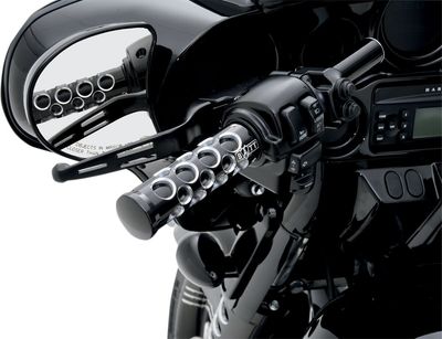 Handtagssats Drag Specialties spårad bred Touring 08-15 svart