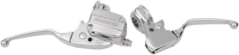 Kopplingshandtag Drag Specialties krom Touring 08-13