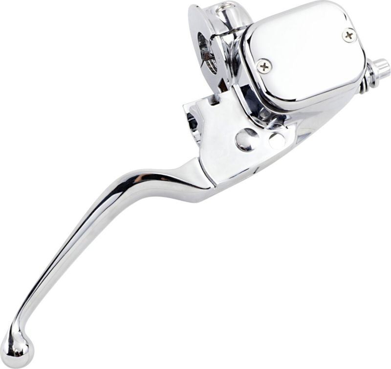 Huvudcylinder broms fram Drag Specialties Brake 9/16 krom H-D 96-17