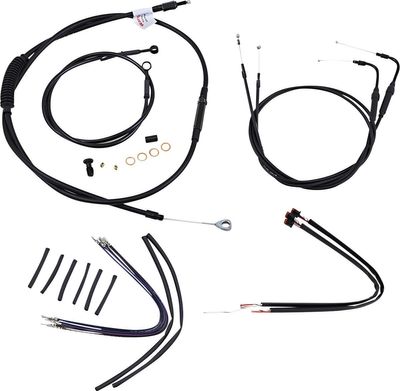 Vajer- och slangsats Burly Apehanger 14" 2" FLSTC/F/N 11-14