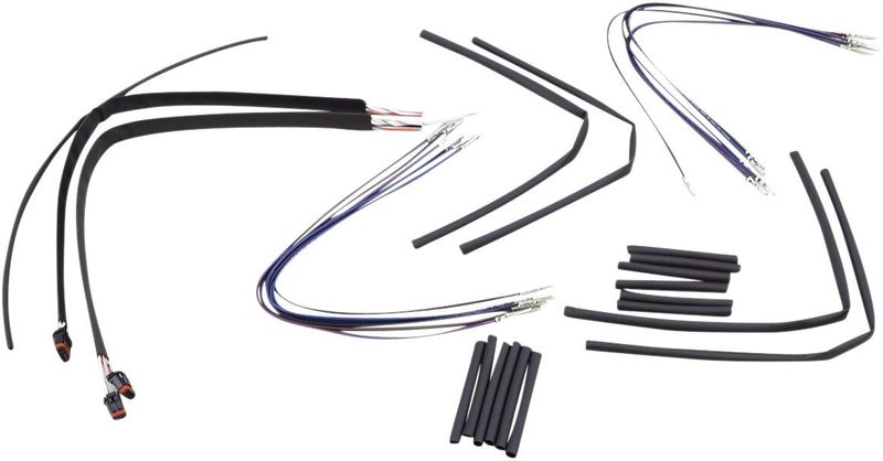 Vajer- och slangsats Burly Apehanger 14" Dyna 14-16