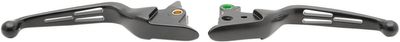 Handtagssats Drag Specialties spårad bred Softail 15-17 svart