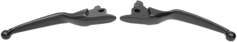 Handtagssats Drag Specialties bred svart slät Touring 17-20