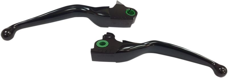 Handtagssats Drag Specialties bred matt svart Trike 17-19