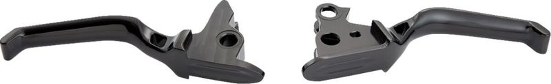 Handtagssats styre Arlen Ness Method svart Softail with cable operated (2-pack)