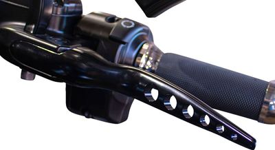 Handtag Paul Yaffe svart Softail 18-24