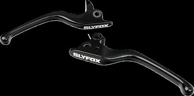 Handtag Slyfox broms/koppling svart