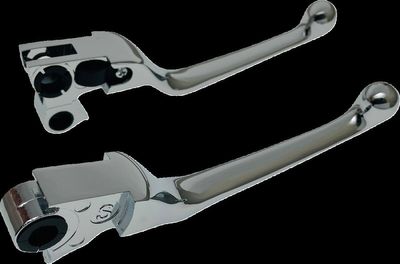 Handtagssats Drag Specialties smal krom H-D 96-17