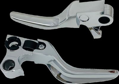 Handtagssats Drag Specialties kort Softail 96-16 krom
