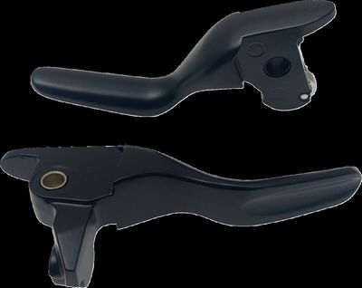 Handtagssats Drag Specialties kort Touring 14-16, Trike 14-16 mattsvart
