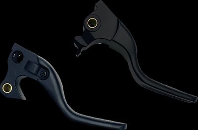 Handtagssats Drag Specialties kort Sportster 14-22 mattsvart