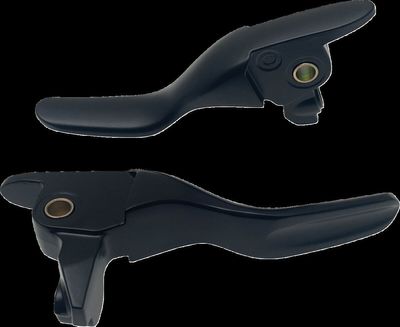 Handtagssats Drag Specialties kort Touring 17-20, Trike 17-19 mattsvart