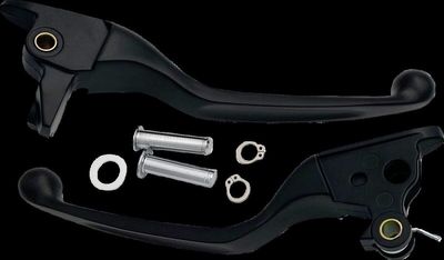 Handtagssats Drag Specialties smal Touring 21-24, Trike 21 mattsvart