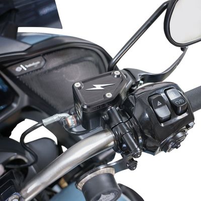 Lock huvudcylinder Thrashin Supply Touring 24-upp svart