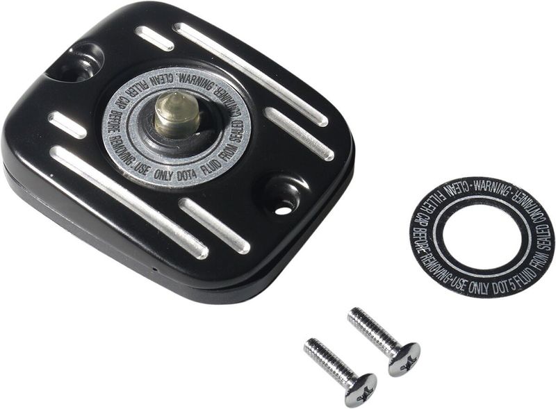 Lock huvudcylinder fram Drag Specialties svart H-D 05-18