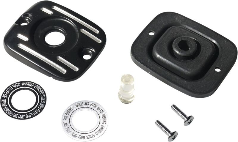 Lock huvudcylinder fram Drag Specialties svart H-D 05-18