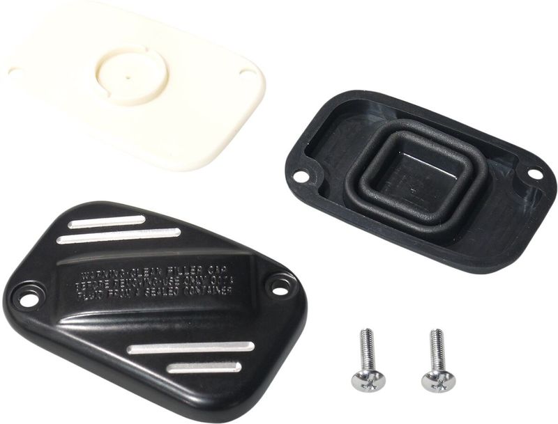 Lock huvudcylinder fram Drag Specialties svart Softail 15-24