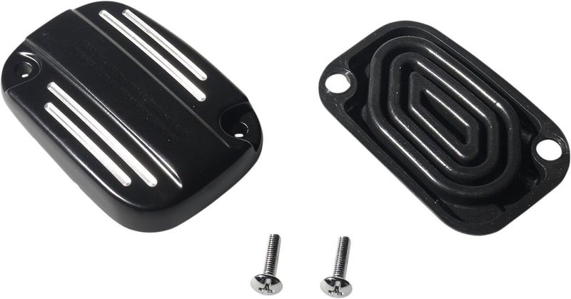 Lock huvudcylinder fram Drag Specialties svart Touring 08-24