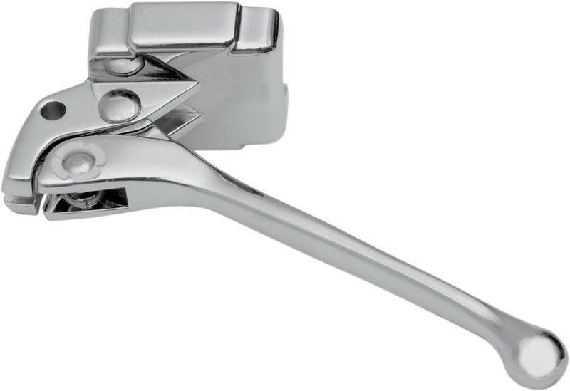 Kopplingshandtag Drag Specialties krom H-D 72-81