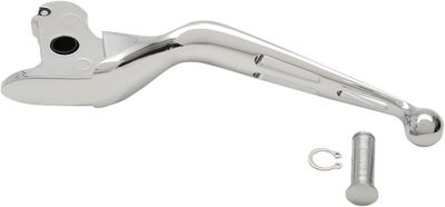 Kopplingshandtag Drag Specialties Slotclt spårad bred krom Touring 14-16, Trike 14-15