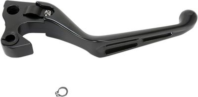 Kopplingshandtag Drag Specialties Slotclt spårad bred Sportster 14-22 mattsvart