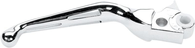 Bromshandtag Drag Specialties spårad bred krom H-D 96-06