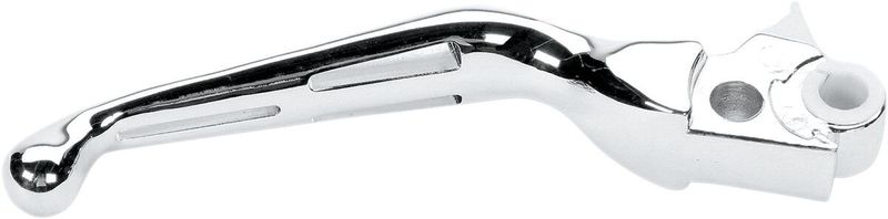 Bromshandtag Drag Specialties spårad bred krom H-D 96-06