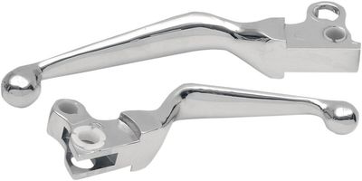 Kopplingshandtag Drag Specialties bred krom H-D 82-95