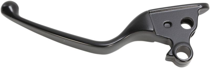 Kopplingshandtag Drag Specialties bred spårad Softail 15-17 mattsvart