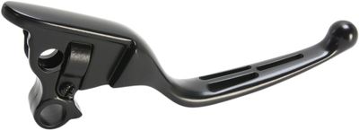 Kopplingshandtag Drag Specialties spårad bred Softail 15-17 mattsvart
