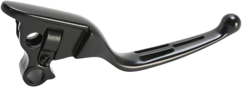 Kopplingshandtag Drag Specialties spårad bred Softail 15-17 mattsvart