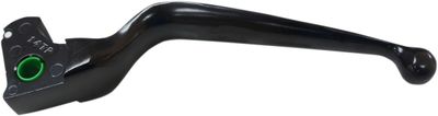 Kopplingshandtag Drag Specialties bred slät svart Trike 14-16