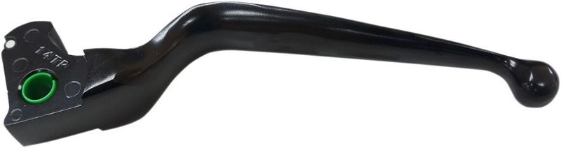 Kopplingshandtag Drag Specialties bred slät svart Trike 14-16