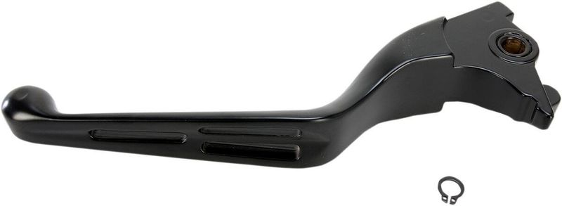 Bromshandtag Drag Specialties spårad bred Sportster 14-22 mattsvart